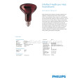 PHILIPS R95 IR Vermelho 100W 230V E27